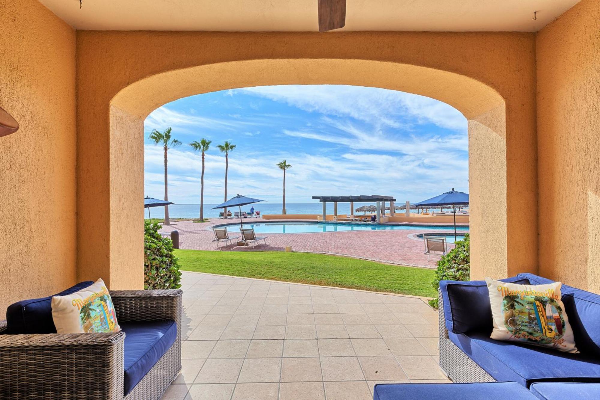 Right On The Beach! Ground Floor Princesa E104 Puerto Peñasco Exteriör bild