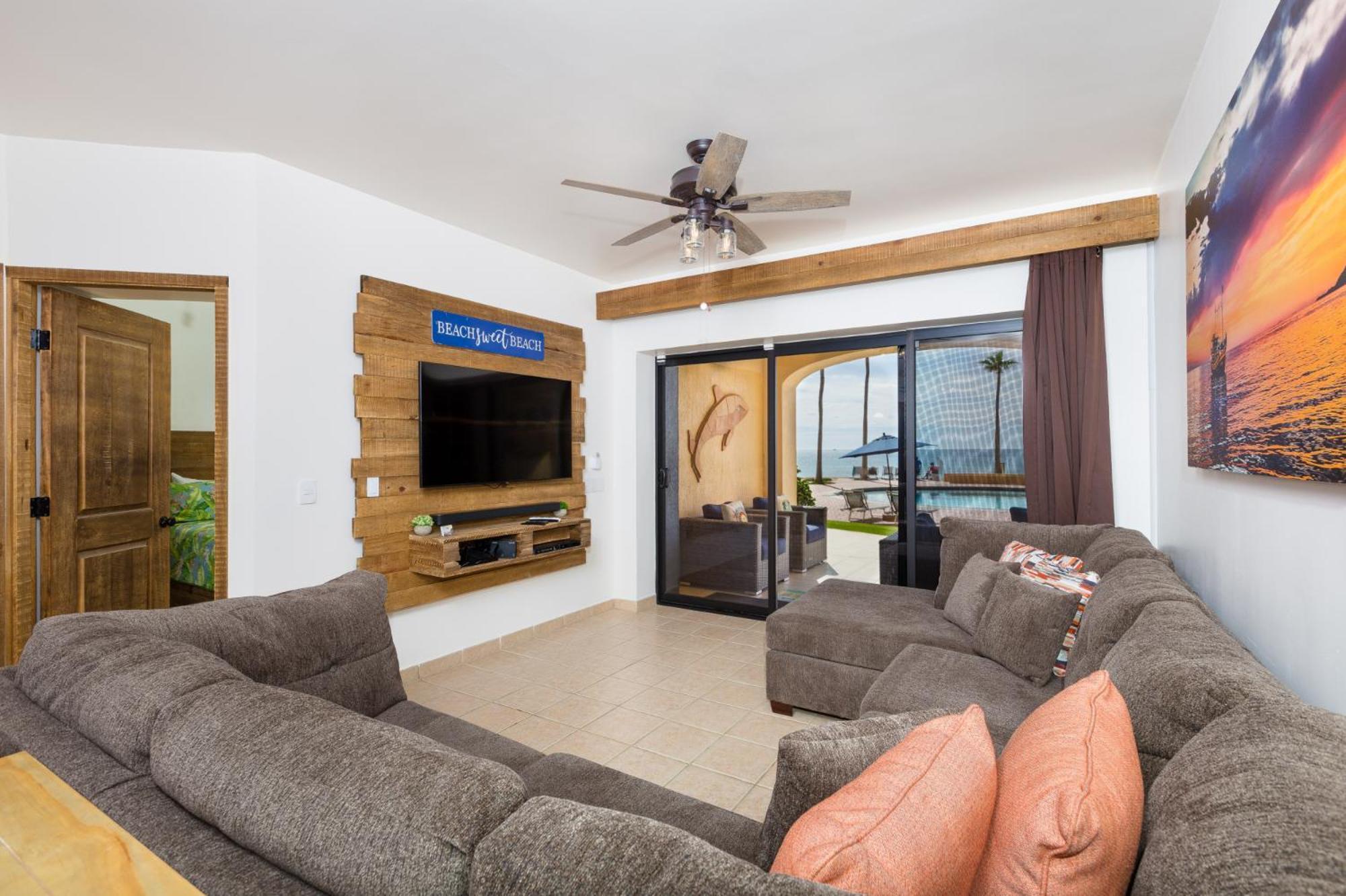 Right On The Beach! Ground Floor Princesa E104 Puerto Peñasco Exteriör bild